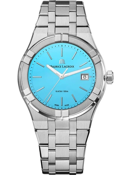 Maurice Lacroix ML-AI1108SS002431-1 Metalik Gri Erkek Kol Saati ürün görseli 1