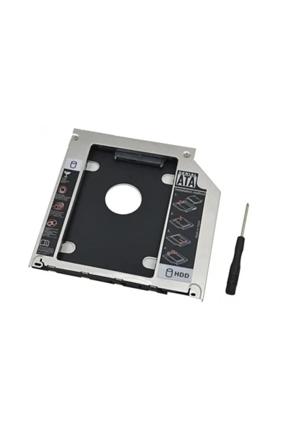 Concord 9.5mm Hdd Caddy Notebook Dvd To Ssd Kutu Sata Laptop Notebook Cd Kızak Ekstra Harddisk Slim ürün görseli 1