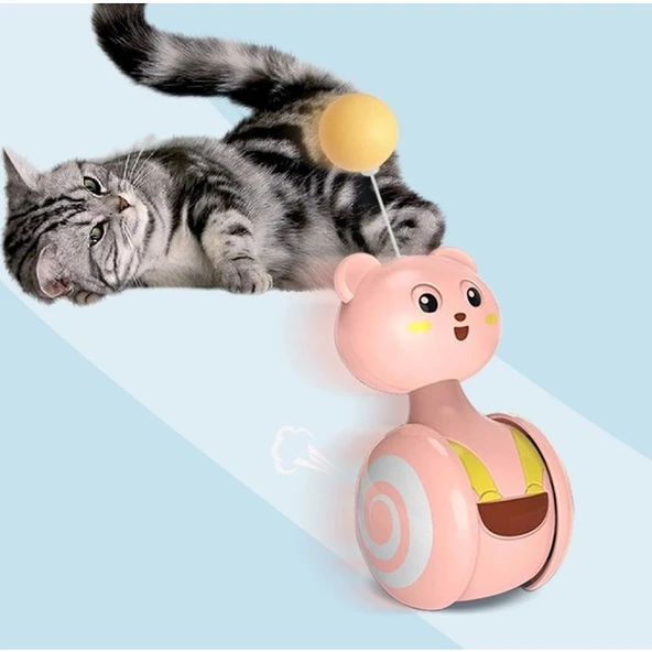 Aqua Home Hareketli Süper Hacı Yatmaz Kedi Oyuncağı ürün görseli 1