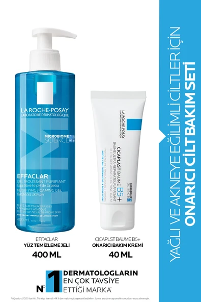LA ROCHE POSAY Effaclar Yağlı ve Akneye Eğilimli Ciltler için Onarıcı Cilt Bakım Seti ürün görseli 1