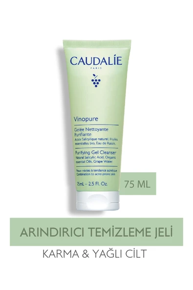 CAUDALİE Vinopure Arındırıcı Temizleme Jeli 75 ml ürün görseli 1