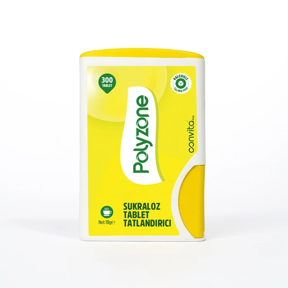 POLYZONE SUKRALOZ TATLANDIRICI 300 TABLET ürün görseli 1