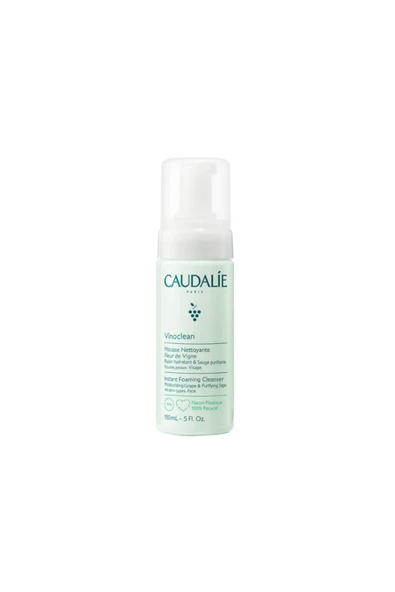 CAUDALİE Vinoclean Instant Foaming Cleanser 150 ml - Resim 2