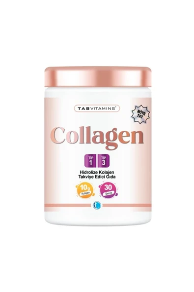 Tabvitamins Hidrolize Kollajen 30 Servis ürün görseli 1