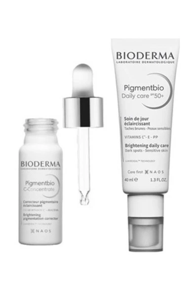 BİODERMA Pigmentbio Daily Care Spf 50+ 40ml | Pigmentbio C-Concentrate Serum 15ml ürün görseli 1