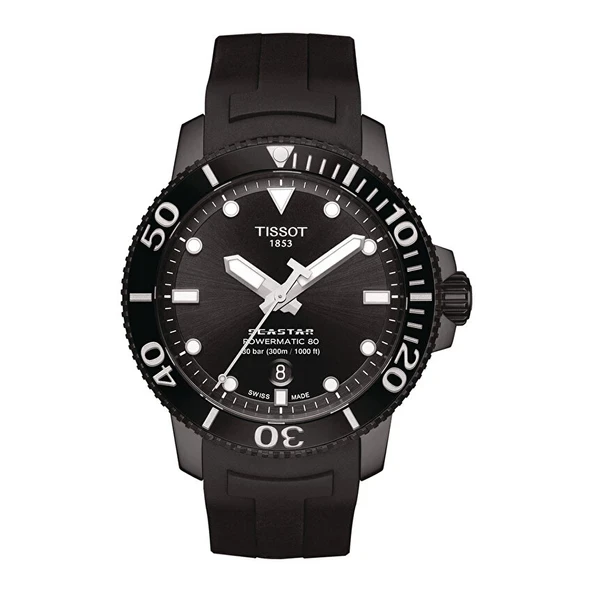 Tissot T1204073705100 Seastar 1000 Powermatic 80 T120.407.37.051.00 ürün görseli 1