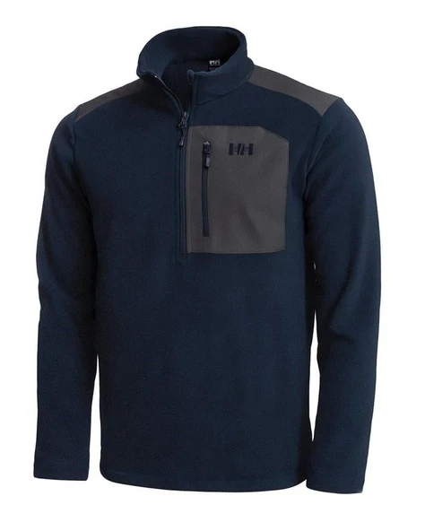 Helly Hansen Block Halfzip Polar Navy - Resim 6