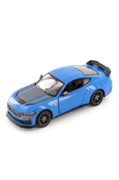 Kinsmart 2027 Ford Mustang Dark Horse Mavi 1/38 Model Araba ürün görseli 1