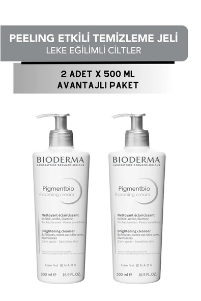 BİODERMA Pigmentbio Foaming Cream 500 ML X 2 Adet | Avantajlı Set ürün görseli 1