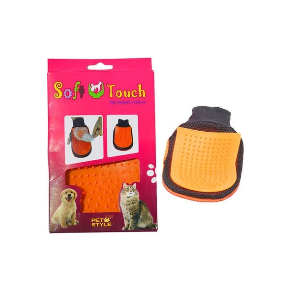 Pet Style Soft Touch Tüy Toplayıcı Eldiven Büyük Boy ürün görseli 1