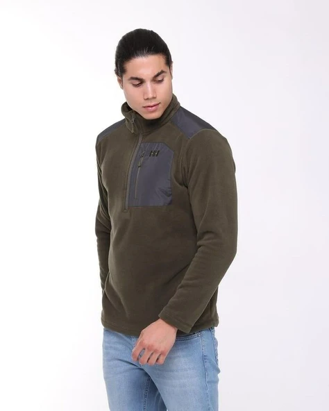 Helly Hansen HH..12008 Block Halfzip Polar Green - Resim 7