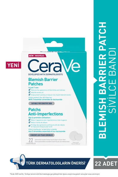 CERAVE Blemish Barrier Patches 22 size ürün görseli 1