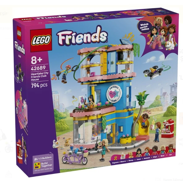 Lego Friends Friends Heartlake Şehri Friends Kulüp Evi 42689 ürün görseli 1
