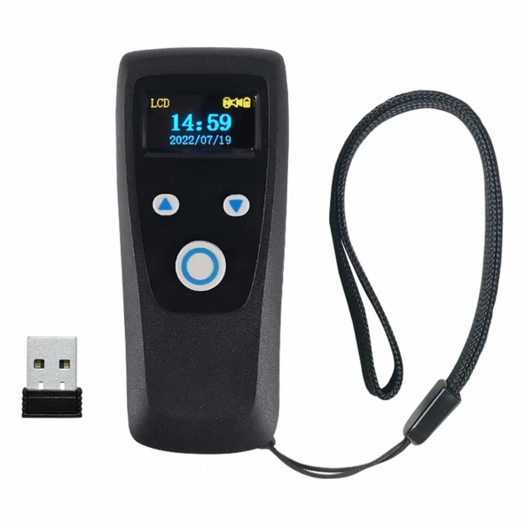Tiwox VSK-150 1D/2D Kablosuz Bluetooth Barkod Okuyucu ürün görseli 1