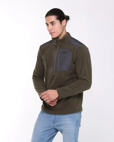 Helly Hansen HH..12008 Block Halfzip Polar Green - Resim 6
