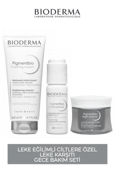 BİODERMA Lekeye Eğilimli Ciltlere Özel Gece Bakım Seti ürün görseli 1