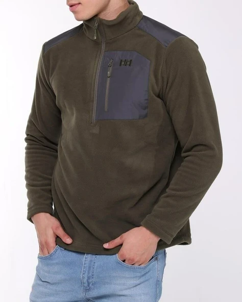 Helly Hansen HH..12008 Block Halfzip Polar Green - Resim 8