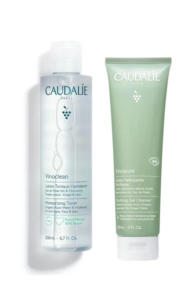 CAUDALİE Vinoclean Temizleyici Tonik 200 ml Vinopure Arındırıcı Temizleme Jeli 150 ml | Yeni Sezon ürün görseli 1