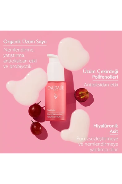 CAUDALİE Vinohydra Hiyalüronik Serum - Resim 2