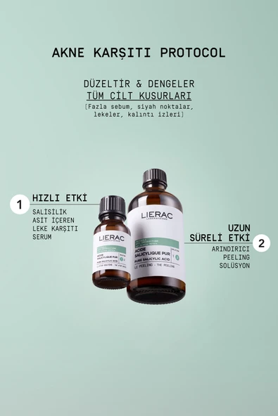 LİERAC Protocol Akne Karşıtı Serum 15 ml - Resim 6
