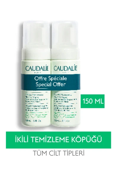 CAUDALİE Vinoclean Temizleme Köpüğü Ikili Set 2x150 ml ürün görseli 1