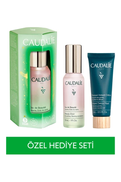 CAUDALİE Beauty Elixir & Detoks Maske İkilisi ( Beauty Elixir 30 ml + Detoks Maskesi 15 ml) ürün görseli 1