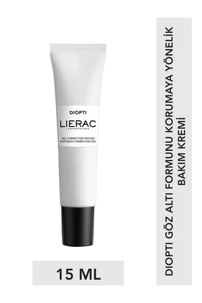 LİERAC DIOPTI POCHES Puffiness Correction Gel - Göz Altı Formunu Korumaya Yönelik Bakım Kremi 15 ml ürün görseli 1