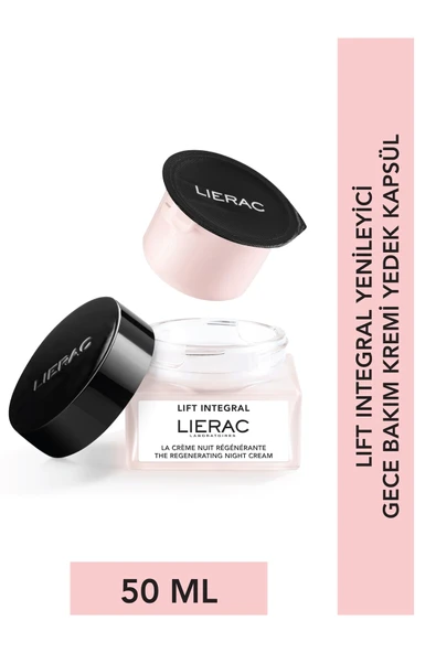 LİERAC LIFT INTEGRAL Night Cream Refill - Yenileyici ve Sıkılaştırıcı Gece Kremi Yedek Kapsül 50 ml ürün görseli 1