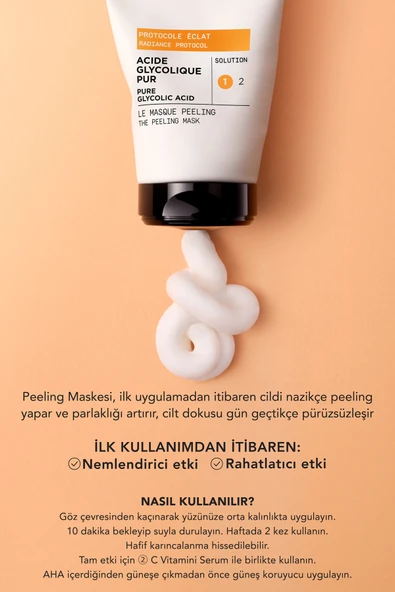 LİERAC Protocol Arındırıcı Peeling Maskesi – 75 ml - Resim 2