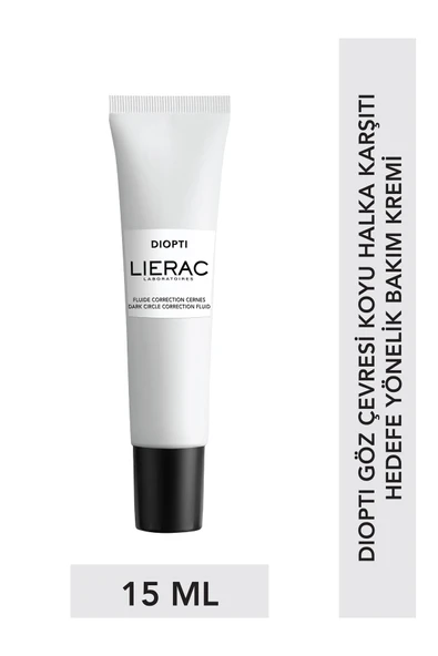 LİERAC DIOPTI CERNES Dark Circles Correction Fluid - Göz Çevresi Koyu Halka Karşıtı Bakım Kremi 15 ml ürün görseli 1