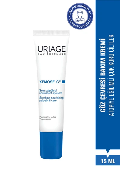 URİAGE XEMOSE C8+ Atopiye Eğilimli ve Çok Kuru Ciltler İçin Göz Çevresi Bakım Kremi 15 ml ürün görseli 1