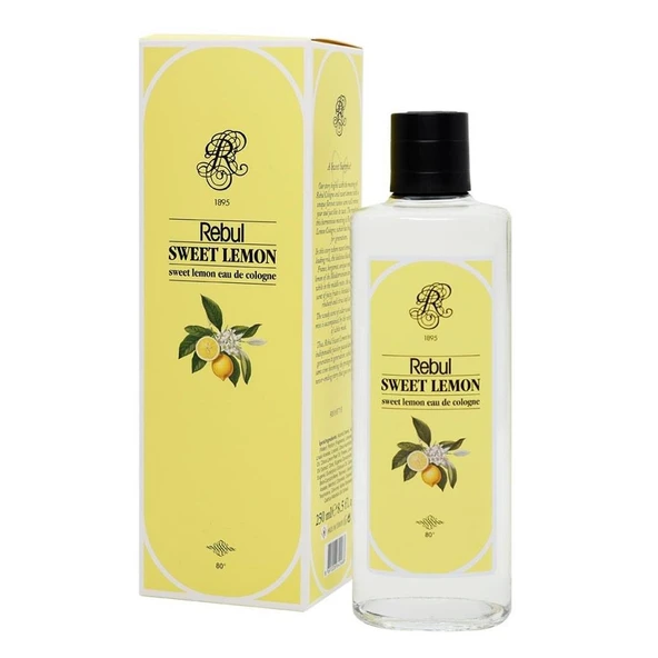 Sweet Lemon Kolonya Cam Şişe 250 ML ürün görseli 1