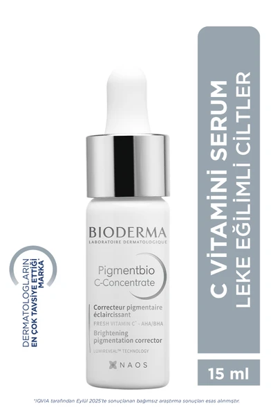 BİODERMA Pigmentbio C-Concentrate Leke Karşıtı Aydınlatıcı Peeling Etkili Gece Serumu 15 ML ürün görseli 1