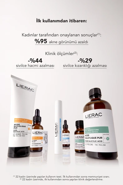 LİERAC Protocol Akne Karşıtı Serum 15 ml - Resim 4