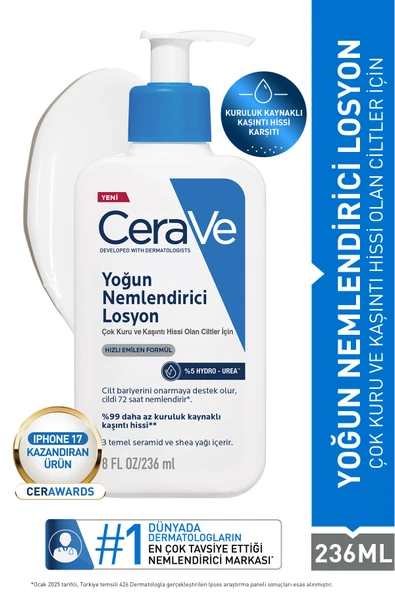 CERAVE Yoğun Nemlendirici Losyon 236 ml ürün görseli 1