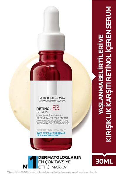 LA ROCHE POSAY Retinol B3 Yaşlanma Ve Kırışıklık Karşıtı Serum 30ml ürün görseli 1
