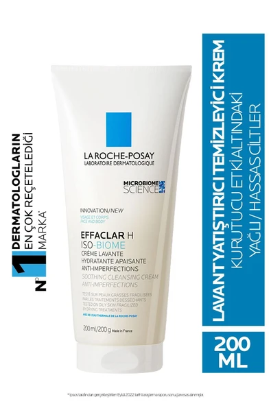 LA ROCHE POSAY Effaclar H Isobiome Lavant Yatıştırıcı Ve Temizleyici Krem 3337875777759 ürün görseli 1