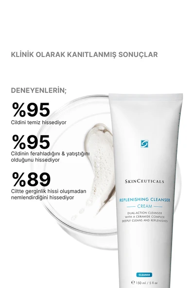 SKİNCEUTİCALS Replenishing Cleanser Cream 150ml - Resim 2