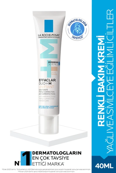 LA ROCHE POSAY Effaclar Duo (+) M Unifiant Light Cream 40 ml ürün görseli 1
