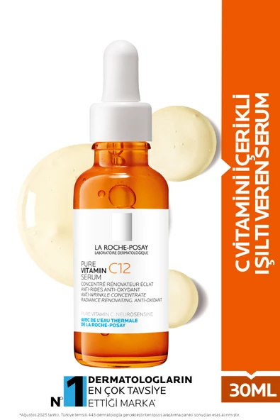 LA ROCHE POSAY Işıltı Veren Saf C Vitamini Serum 30ml ürün görseli 1