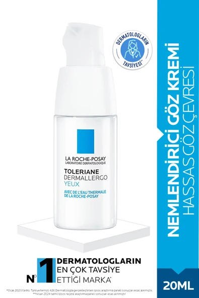 LA ROCHE POSAY Toleriane Dermallergo Eye Göz Çevresi Kremi 20 ml ürün görseli 1