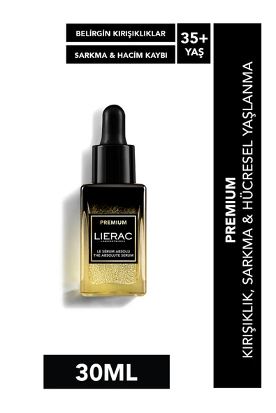 LİERAC PREMIUM The Serum 30 ml – Konsantre Yaşlanma Karşıtı Onarıcı Serum +35 Yaş ürün görseli 1