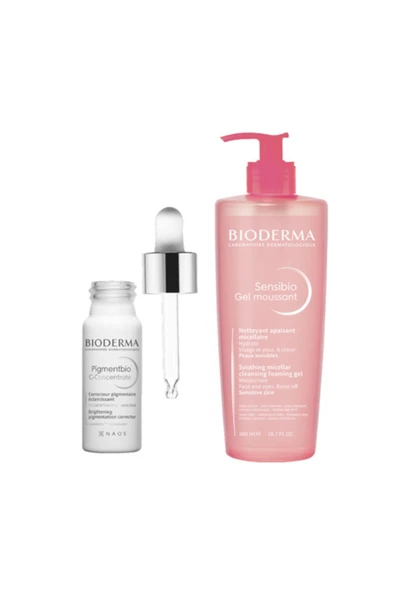 BİODERMA Pigmentbio Leke Bakım Seti 1 | Pigmentbio Serum + Sensibio Foam 500 Ml Temizleme SS20200515006 ürün görseli 1