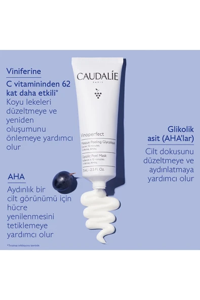 CAUDALİE Vinoperfect Glikolik Maske 75 ml - Resim 2