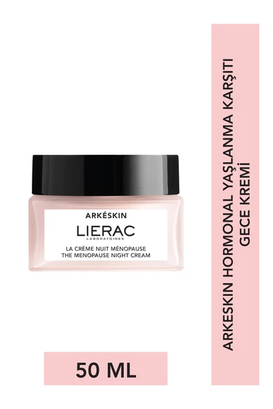 LİERAC ARKESKIN Night Cream - Hormonal Yaşlanma Karşıtı Gece Kremi 50 ml ürün görseli 1
