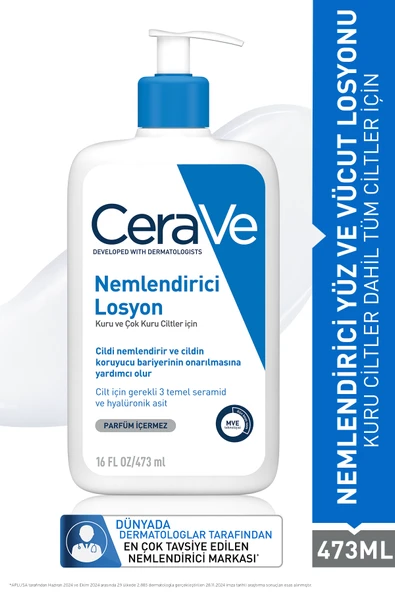 CERAVE Nemlendirici Losyon 473 ml ürün görseli 1
