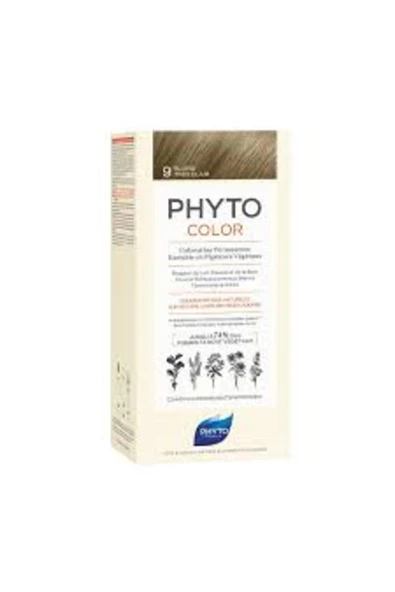 PHYTO Phytocolor 9 Açık Sarı Amonyaksız Kalıcı Bitkisel Saç Boyası ürün görseli 1