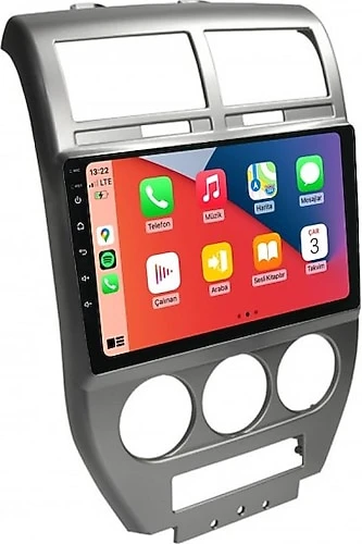 Jeep Compass 2007-2009 Android 2 Gb + 32 Gb Rom Carplay Multimedya - Resim 2