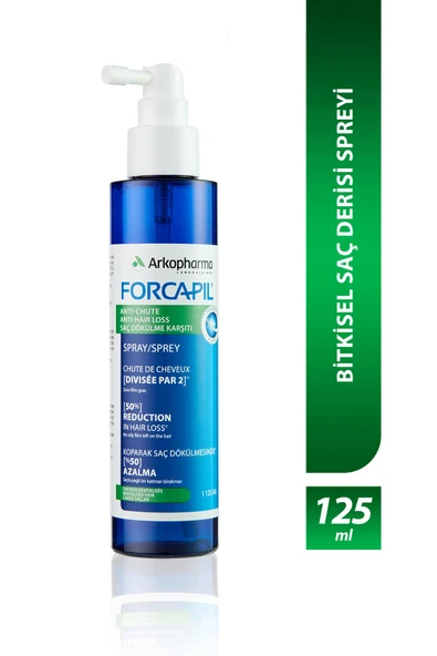 ARKOPHARMA Forcapil Anti-hair Loss Spray – Saç Dökülmesine Karşı Bitkisel Saç Spreyi 125 Ml ürün görseli 1