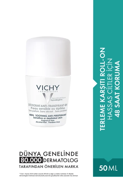 VİCHY Terleme Karşıtı Roll On Deodorant 50ml ürün görseli 1